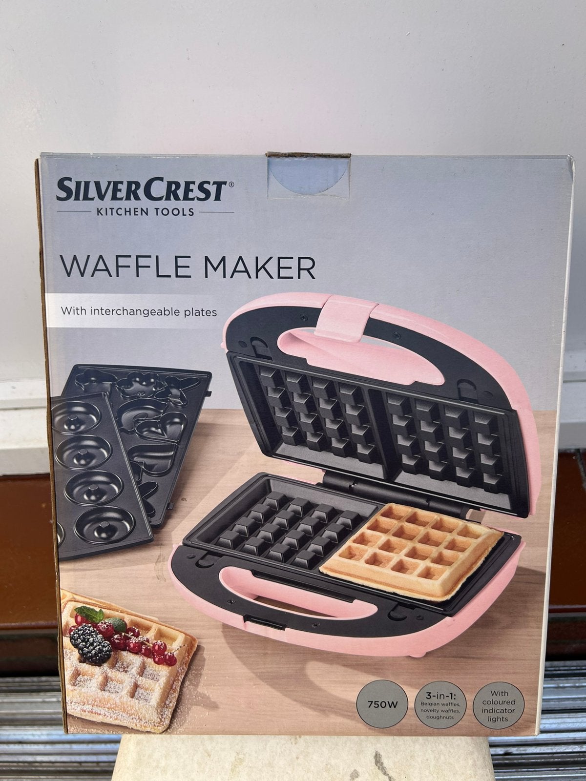 Wafelmaker met verschillende vormen, Ophalen