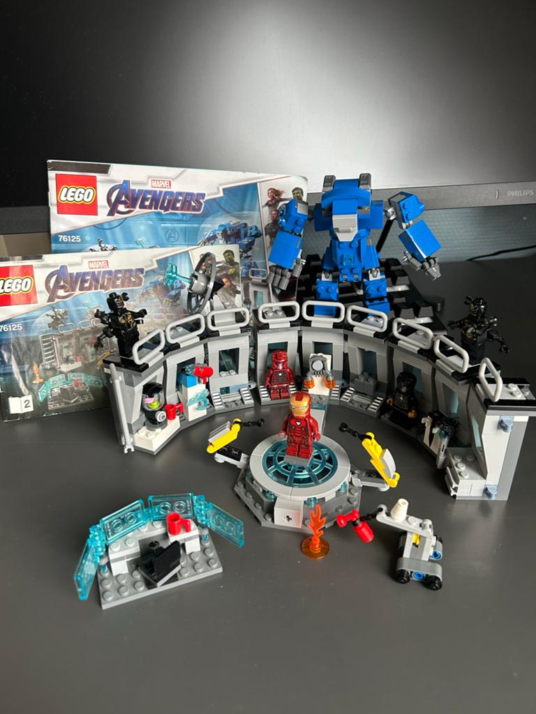 LEGO Marvel Avengers 76125 Iron Man Hal van de Wapens, Ophalen of Verzenden, Gebruikt