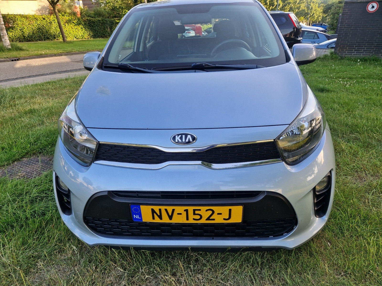 Kia Picanto 1.0 Cvvt 67pk 5-zits 2017 Blauw, Auto's, Kia, Voorwielaandrijving, Stof, Origineel Nederlands, Bedrijf
