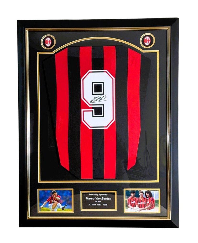 Marco van Basten AC Milan 1994 shirt ingelijst, Verzamelen, Sportartikelen en Voetbal, Buitenlandse clubs, Shirt, Ophalen of Verzenden