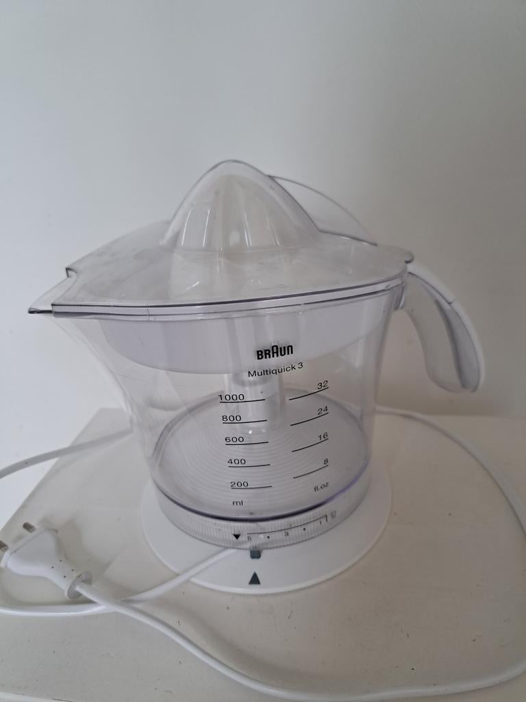 Braun Multiquick 3 Citruspers - Zo goed als nieuw, Ophalen of Verzenden, Zo goed als nieuw
