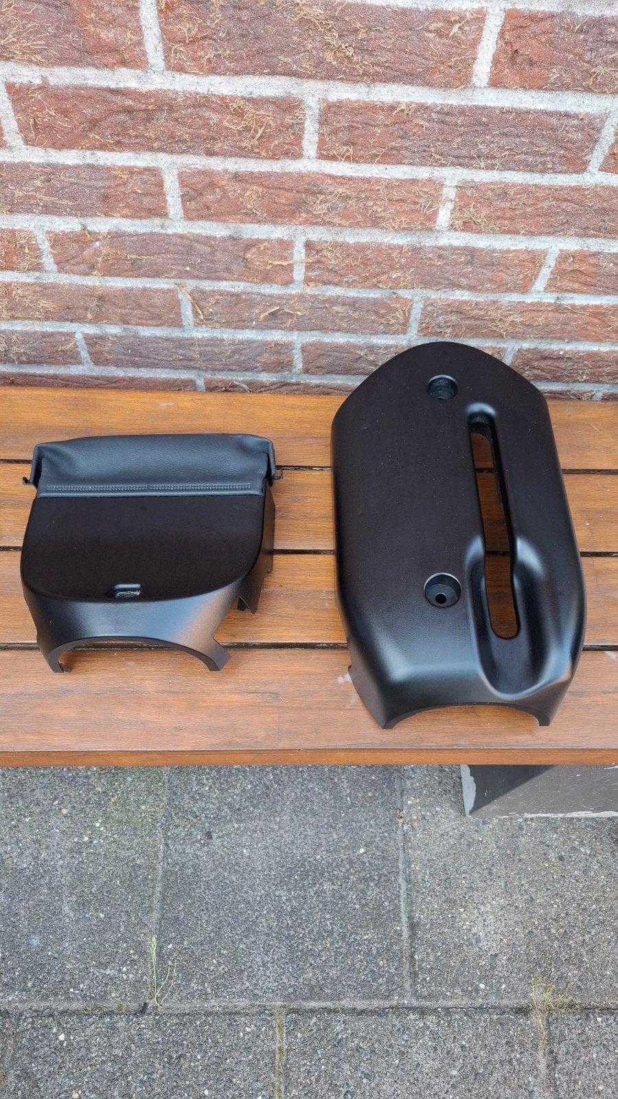 Stuurkolom afdekking boven en onder BMW E46, Ophalen of Verzenden, BMW