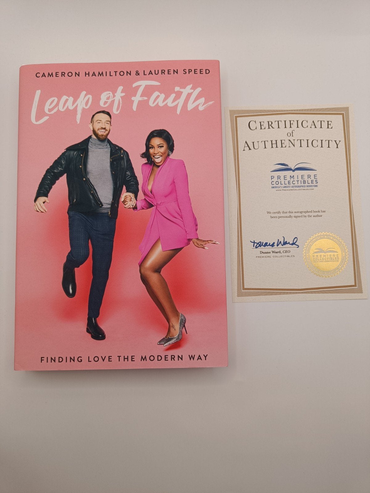 Gesigneerd Boek Cameron Hamilton & Lauren Speed!, Ophalen of Verzenden, Nieuw