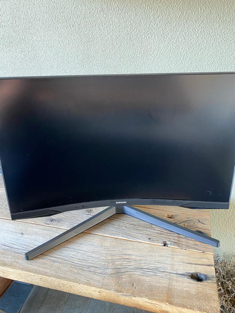 Samsung S27CG552EU Curved Gaming Monitor, Computers en Software, Monitoren, HDMI, Curved, VA, Zo goed als nieuw