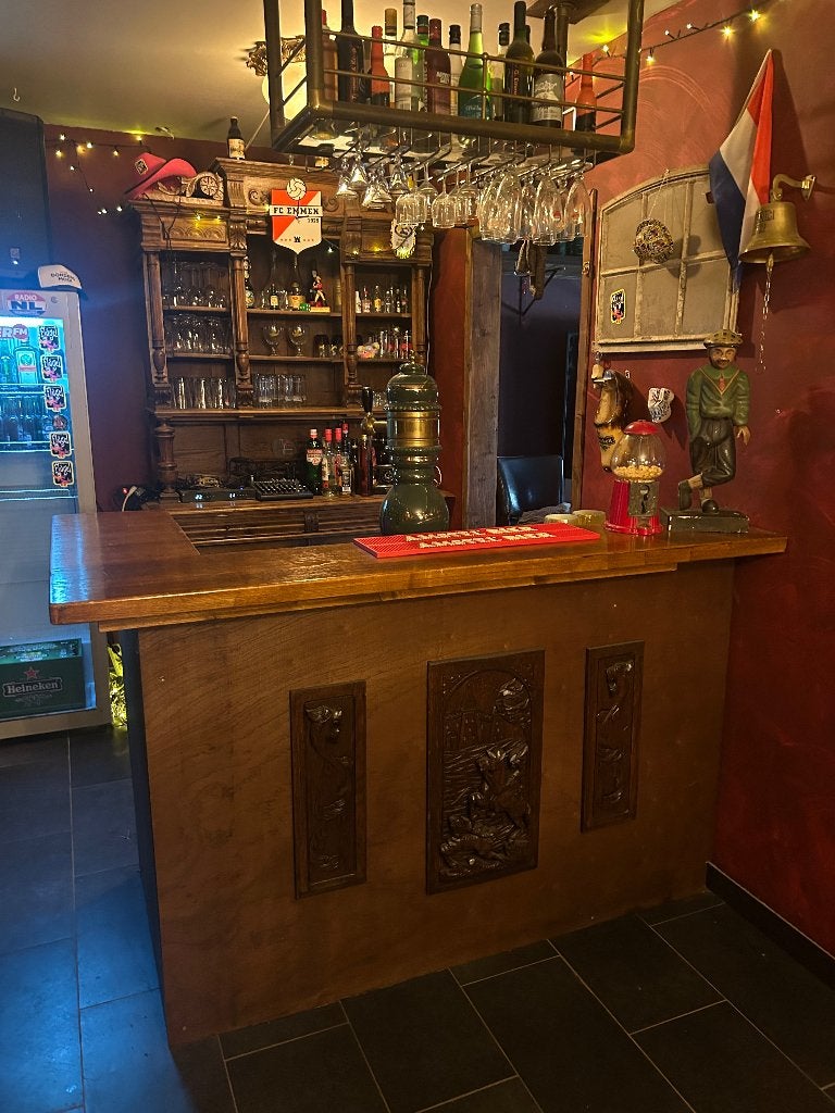 Bar met barkast voor kroeg café of Mancave !!, Huis en Inrichting, Barren, Ophalen, Gebruikt
