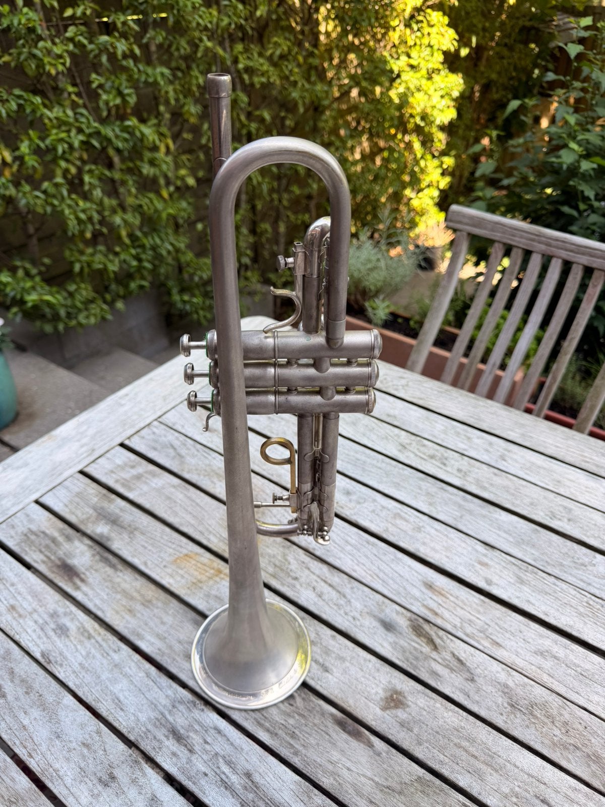 Olds Super trompet 1945, Muziek en Instrumenten, Ophalen, Gebruikt, Bes-trompet, Met koffer