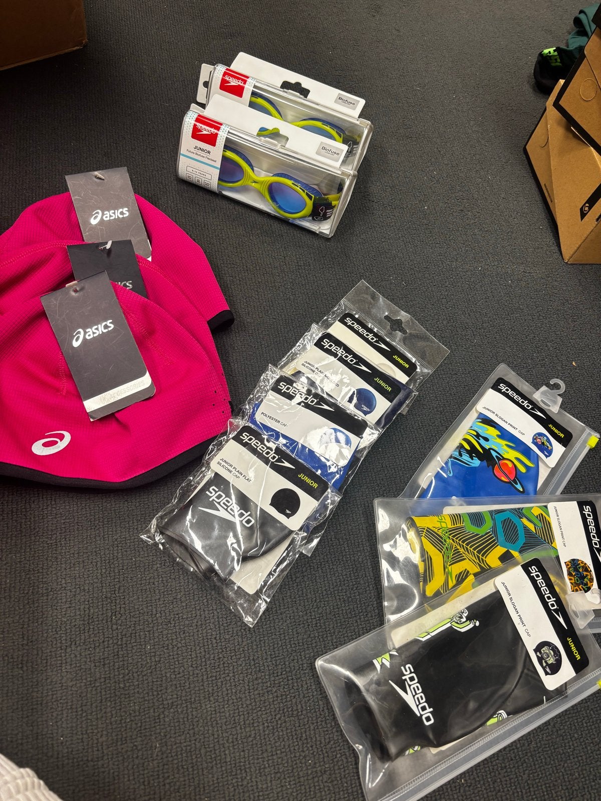 Diverse zwemartikelen (Speedo, Asics) - Max.  7.50  p.st., Ophalen of Verzenden, Nieuw