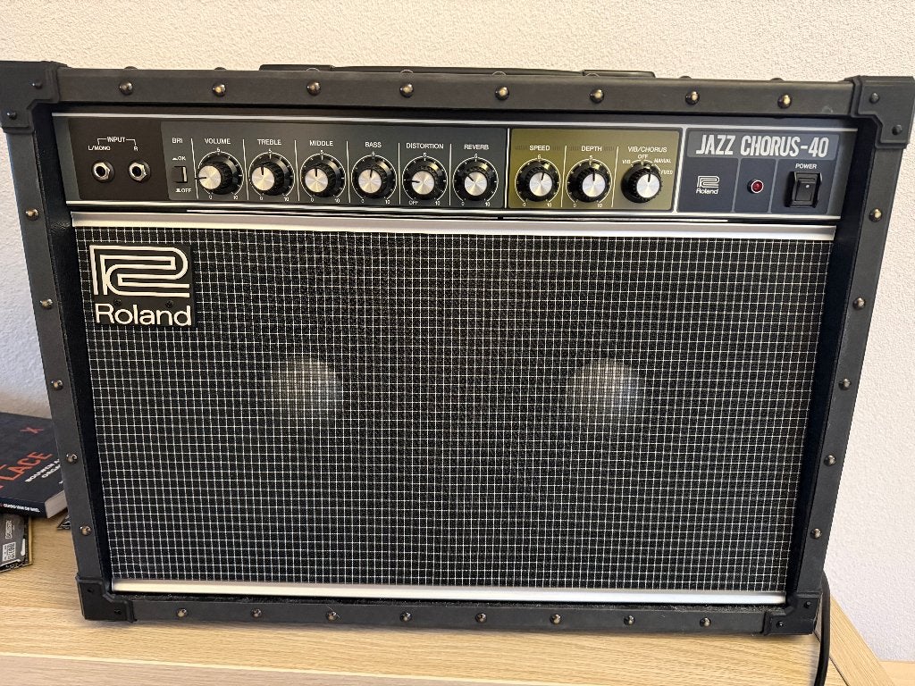 Roland jc40 gitaar versterker, Ophalen, Zo goed als nieuw, Gitaar, Minder dan 50 watt