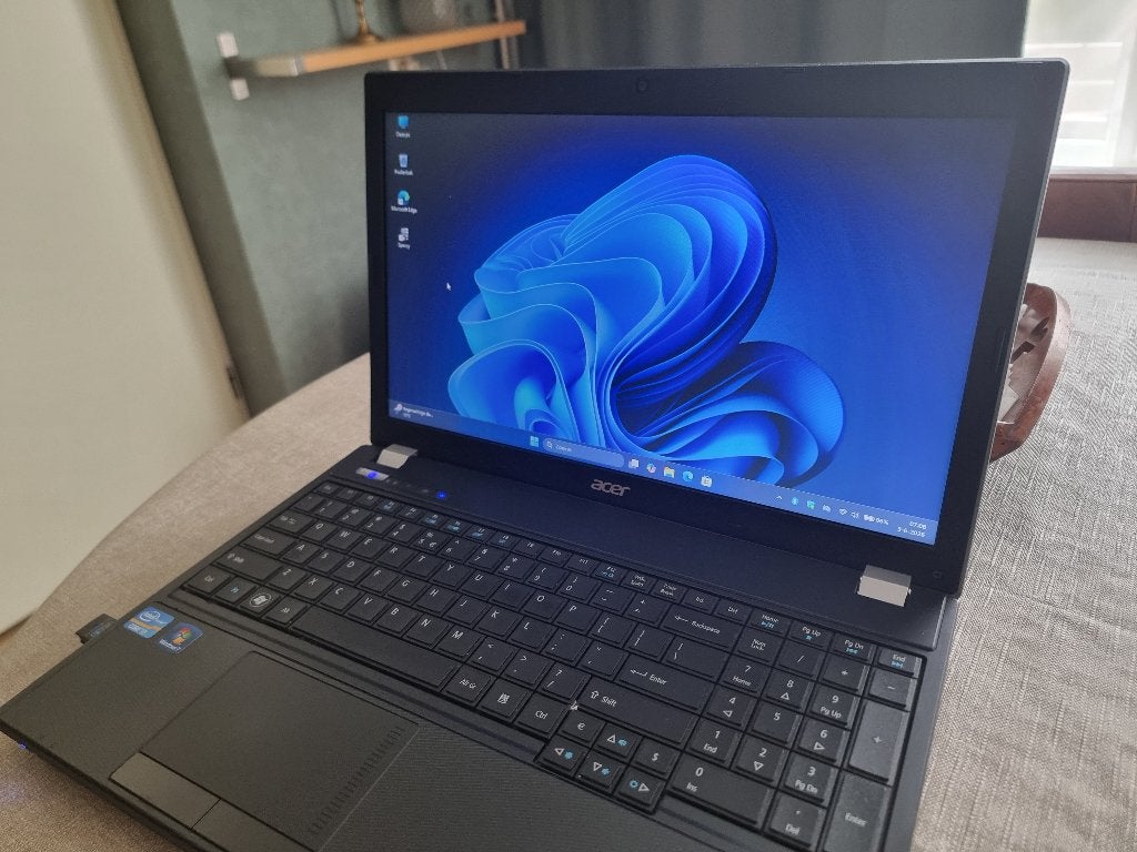 Acer Travelmate 5760-i3 2310M 2.10Ghz-8GB-SSD 240GB-Win 11, Computers en Software, Gebruikt, SSD 240GB, 2 tot 3 Ghz, 15 inch