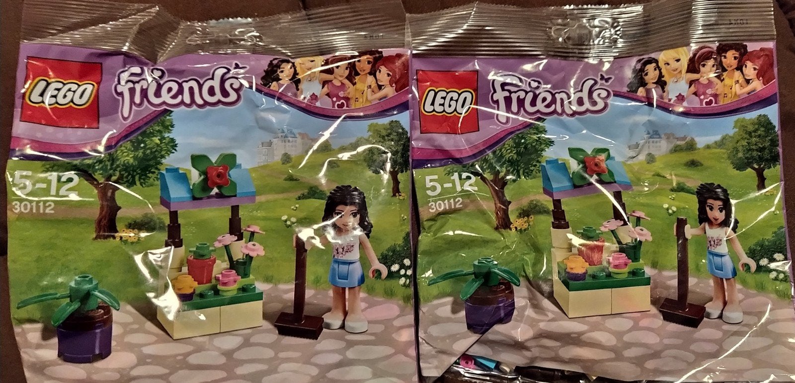LEGO Friends 30112 Emma's Bloemenkraam (2x), Inclusief minifiguren, Lego, Nieuw, Friends