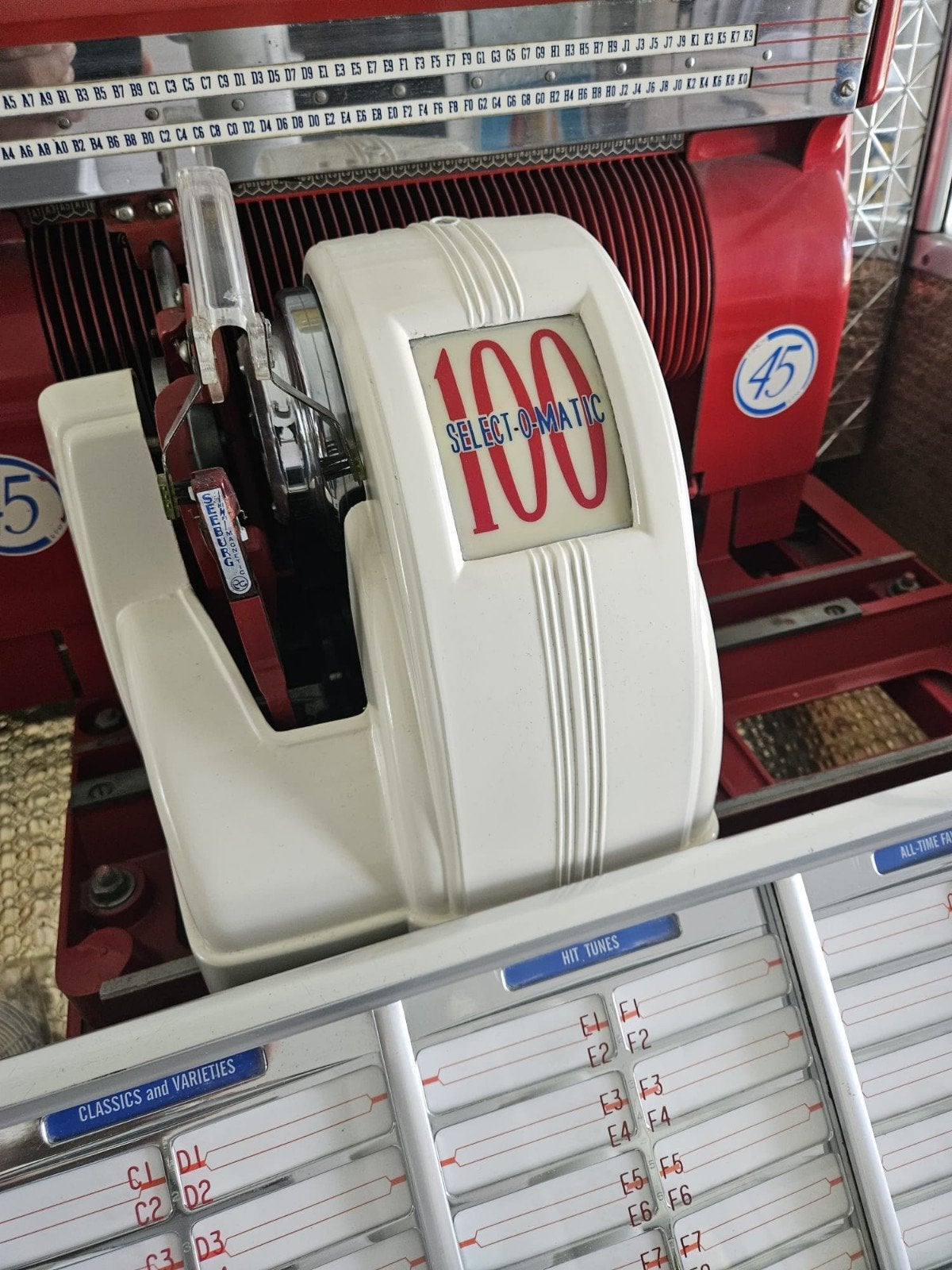 jukebox, Verzamelen, Ophalen of Verzenden, Zo goed als nieuw, 1950 tot 1960, Seeburg
