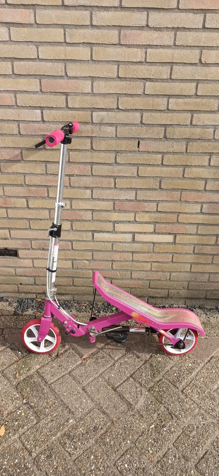 Roze Space Scooter, Fietsen en Brommers, Steps, Ophalen, Gebruikt, Overige typen, Space Scooter