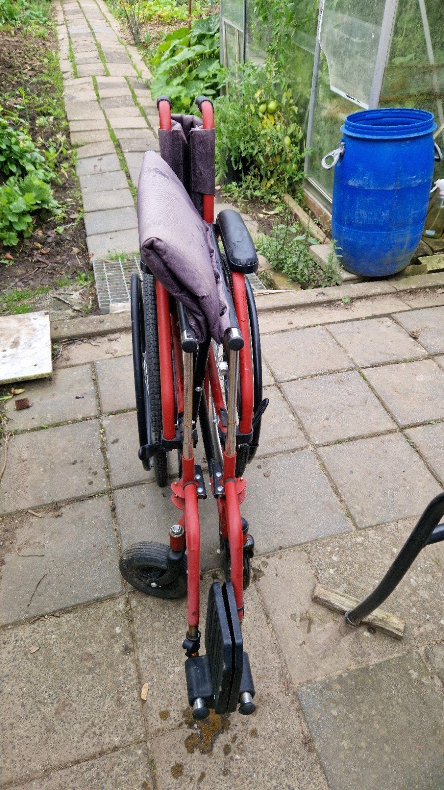 Scootplaza Rolstoel, Ophalen, Zo goed als nieuw, Duwrolstoel