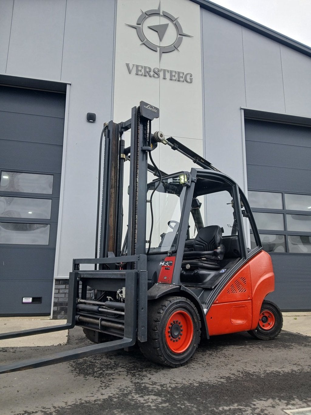 Linde H35D bj 2011 met vorkenversteller!, 3000 tot 4000 kg, Linde, Diesel, Heftruck