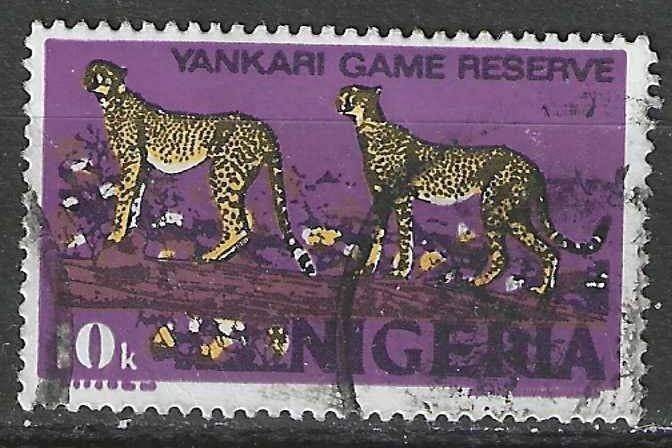 Nigeria 1973 - Yvert 287A - Yankari Dierenreservaat (ST), Verzenden, Nigeria, Gestempeld