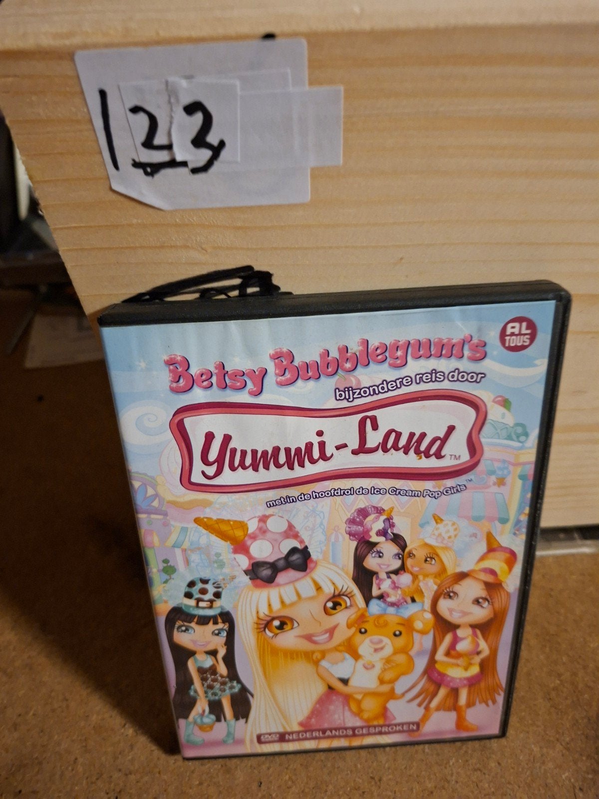 Betsy Bubblegum's Bijzondere Reis door Yummi-Land DVD, Cd's en Dvd's, Gebruikt, Animatie, Alle leeftijden, Film