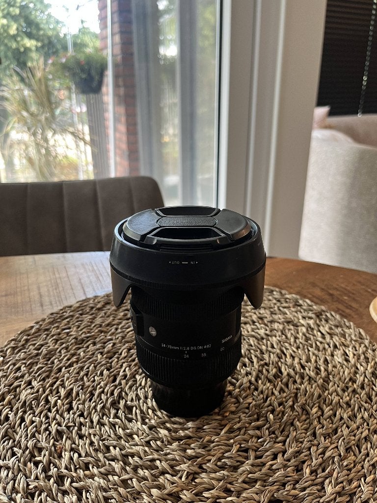 Sigma 24-70mm f/2.8 DG DN - Sony E-mount, Audio, Tv en Foto, Ophalen, Sony E-mount, Gebruikt, Sigma