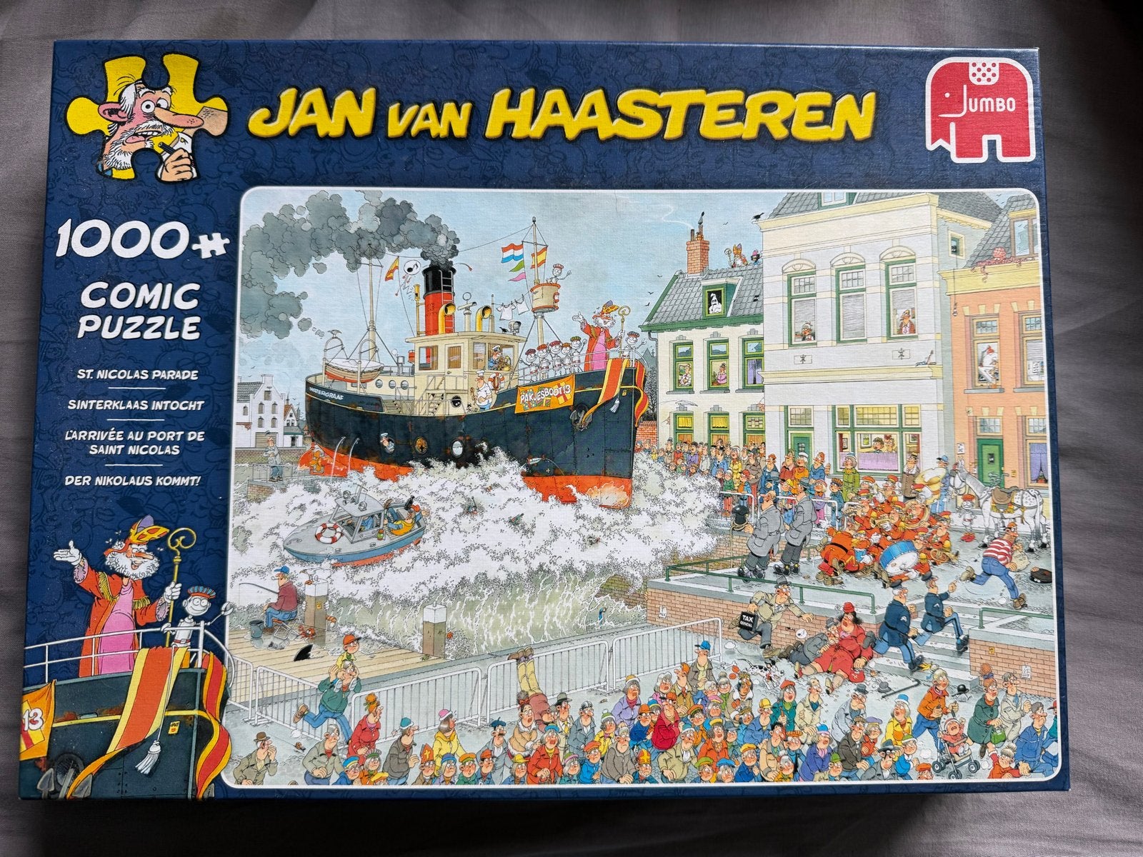 Jan van Haasteren - Sinterklaas Intocht 1000+ stukjes, Ophalen of Verzenden, Meer dan 50 stukjes, Zo goed als nieuw, 6 jaar of ouder