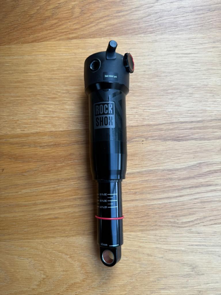 RockShox Deluxe Select Demper – 205x65 Trunnion (2023), Overige materialen, Overige typen, Ophalen of Verzenden, Zo goed als nieuw