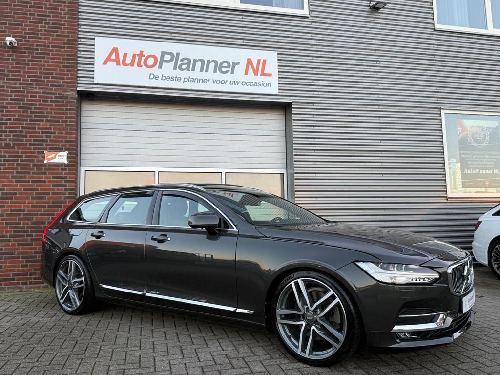 Volvo V90 2.0 T5 Inscription! 360 Camera! Pano! Virtual!, 4 cilinders, 1969 cc, Automatische klimaatregeling, Zilver of Grijs