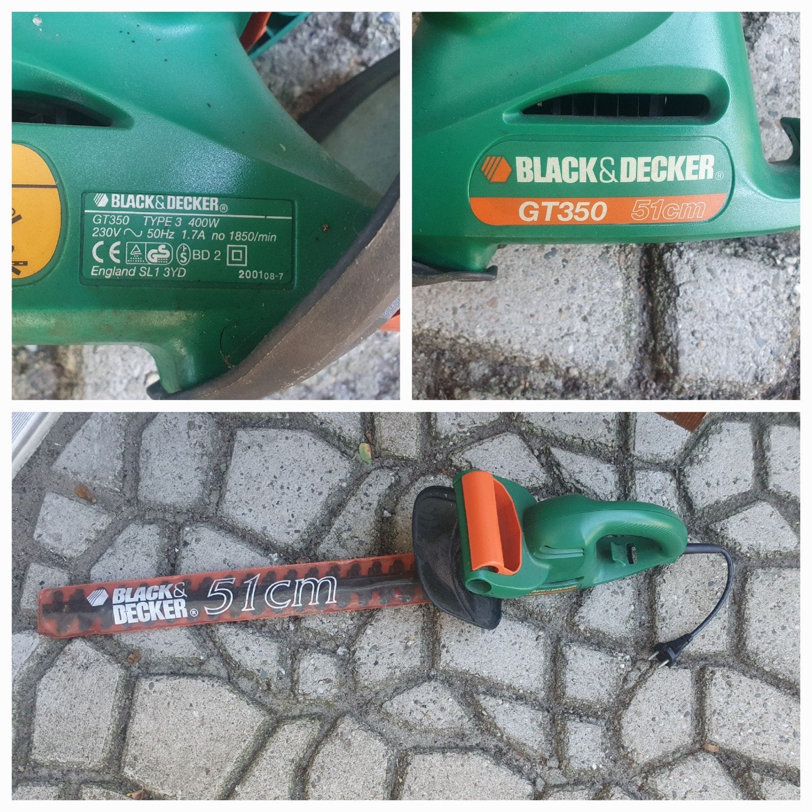 Te koop Black en Decker heggenschaar, Ophalen, Elektrisch