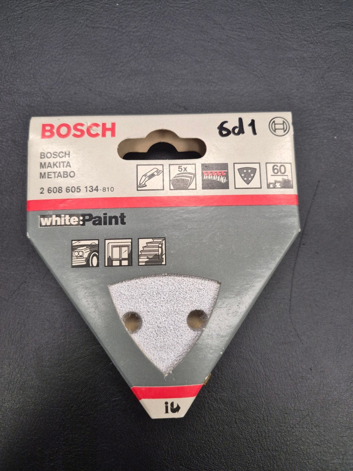 Bosch Schuurpapier Driehoek Schuurmachine - Diverse Korrels, Ophalen of Verzenden, Nieuw, Minder dan 600 watt, Vlakschuurmachine