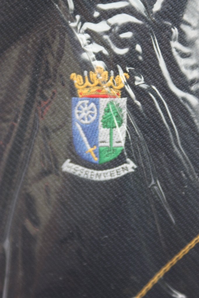 Mooie oude stropdas wapen van Heerenveen nieuw in plastic, Ophalen of Verzenden, Nieuw