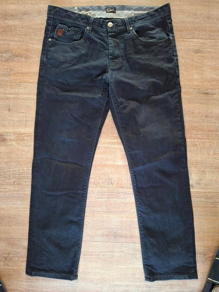 🧲  Vanguard V7 rider heren spijkerbroek maat 36-30, W36 - W38 (confectie 52/54), Blauw, Ophalen of Verzenden, Vanguard