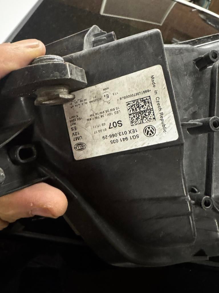 Golf 7 / 7.5 GTD facelift koplamp met module, Auto-onderdelen, Verlichting, Ophalen of Verzenden, Gebruikt, Volkswagen