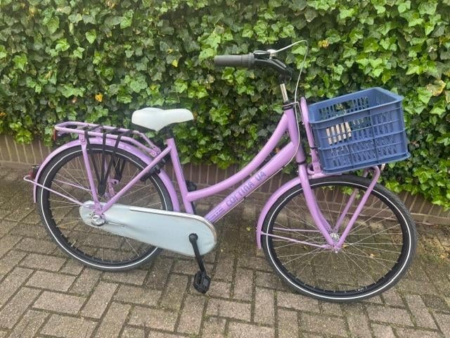 Cortina U4 Transport 26 INCH 3V Meisjesfiets, Terugtraprem, Gebruikt, Versnellingen, Cortina U4 Transport 26 INCH 3V Meisjesfiets Passion Pink