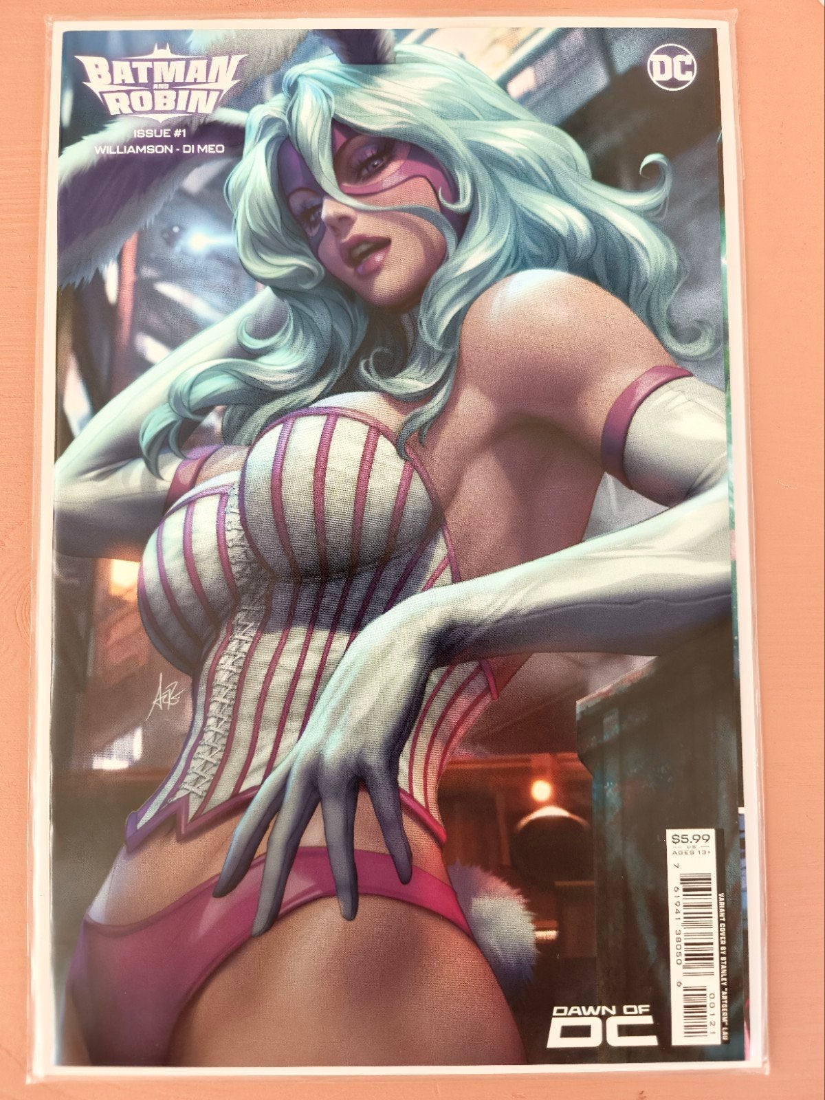 Batman & Robin #1 (2023) Artgerm Variant Cover, Eén comic, Amerika, Marvel Comics, Nieuw