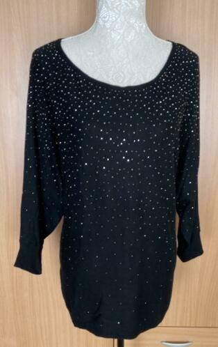 Monsoon trui maat 46 /XL [v], Kleding | Dames, Ophalen of Verzenden, Zo goed als nieuw, Maat 46/48 (XL) of groter, Zwart