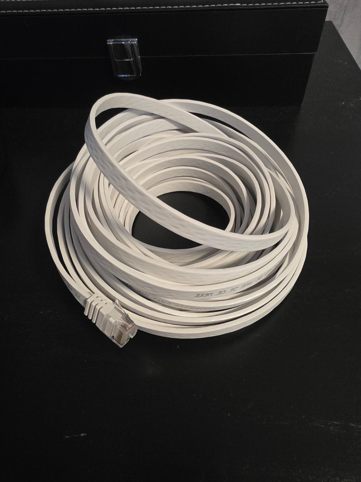 Platte UTP Cat 6 Kabel - 10 Meter, Computers en Software, Ophalen of Verzenden, Nieuw