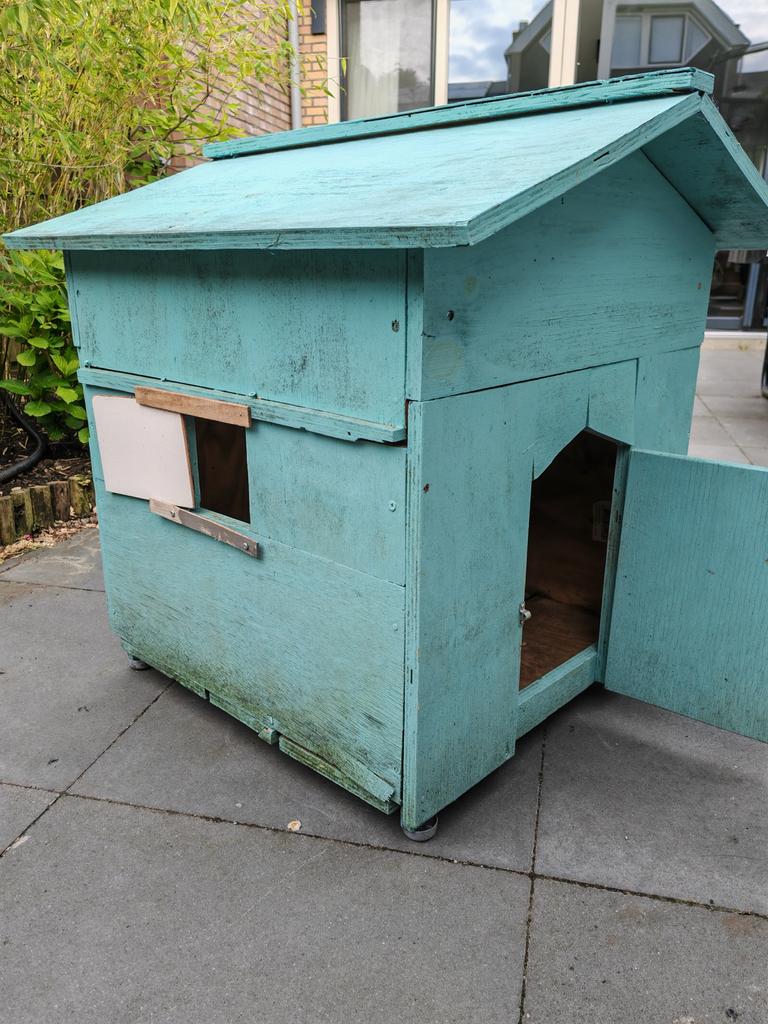 Houten dierenverblijf, Ophalen, Gebruikt, 65 tot 100 cm, Minder dan 75 cm