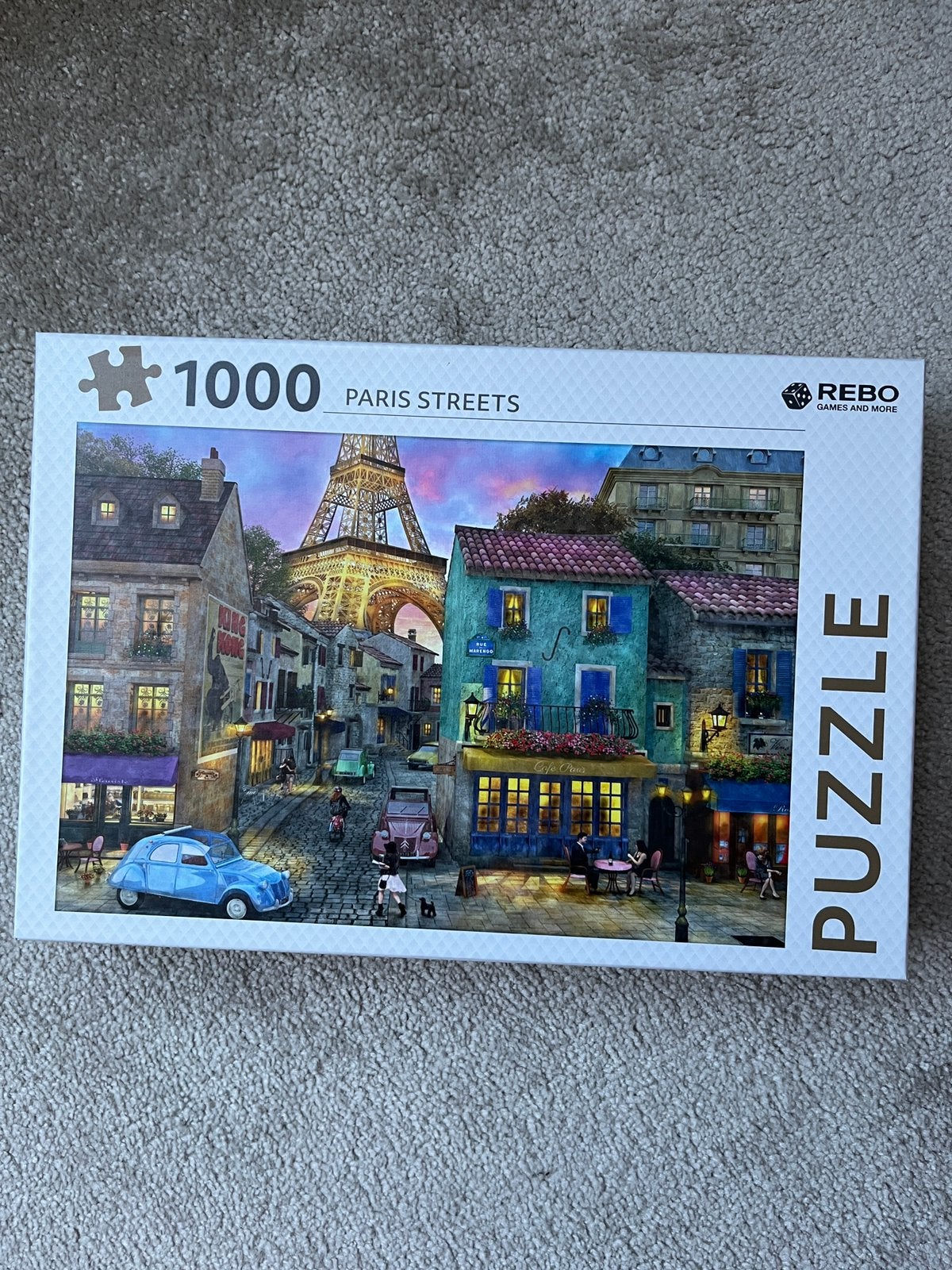 Legpuzzels, merk Rebo, Hobby en Vrije tijd, Ophalen, 500 t/m 1500 stukjes, Zo goed als nieuw