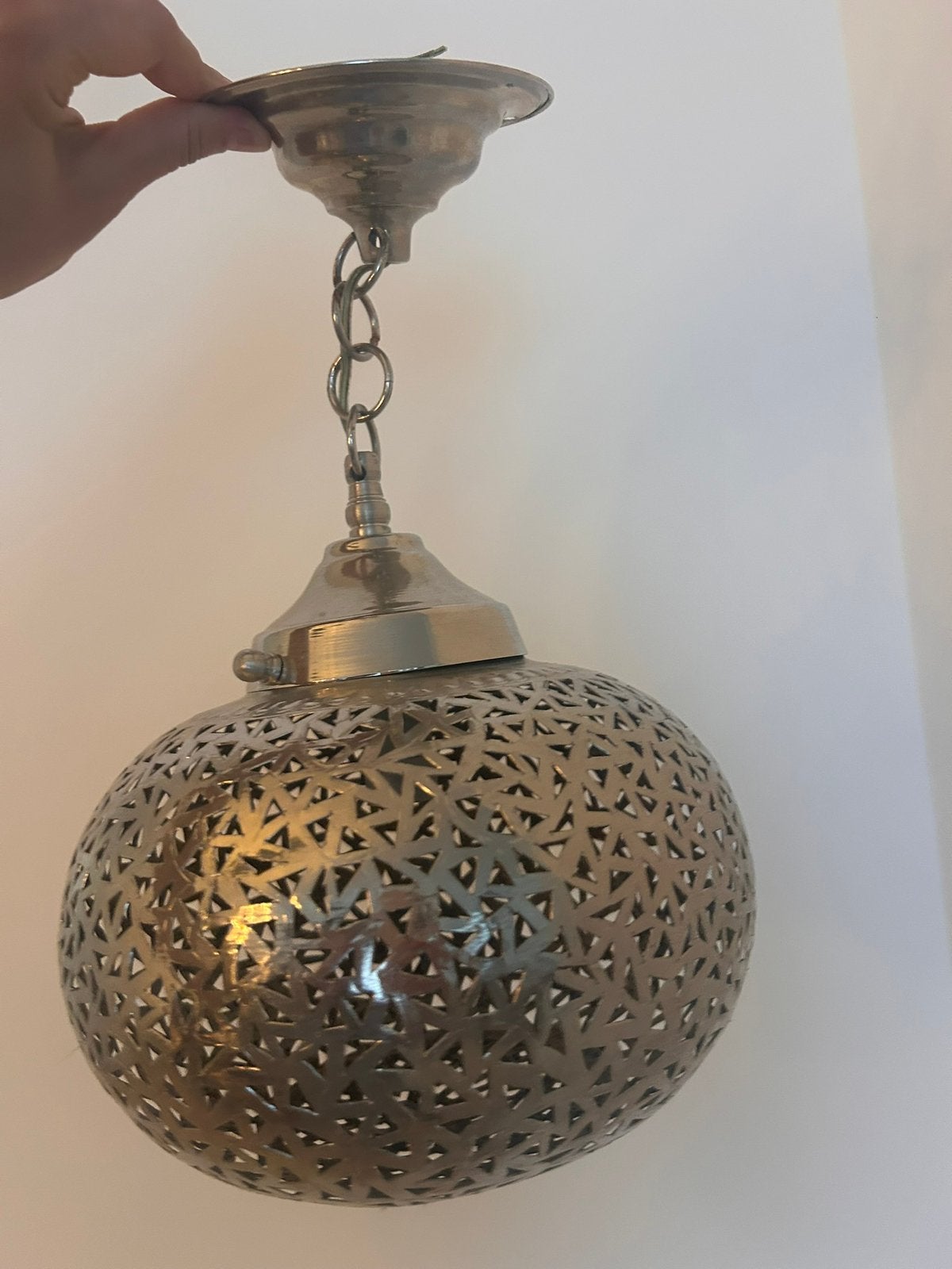 Oosterse stijl lamp, Huis en Inrichting, Ophalen, Zo goed als nieuw, Minder dan 50 cm