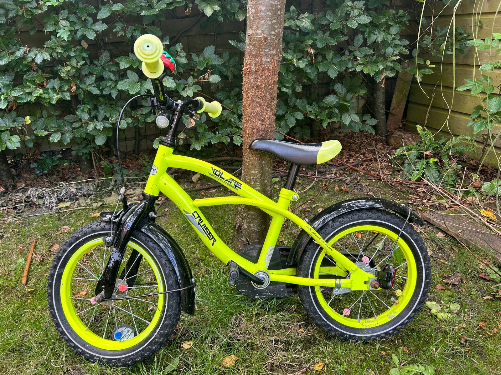 Kinderfiets zonder trappers, Ophalen, Gebruikt, Staal, 24 inch of meer
