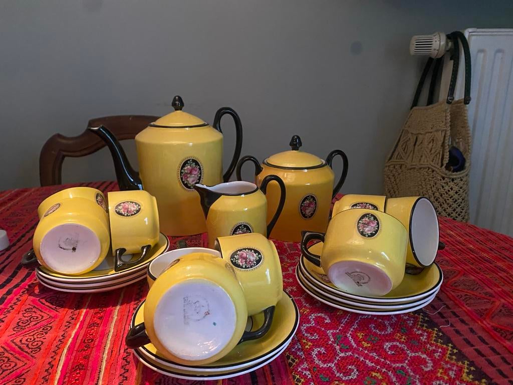 Vintage Nimy Services - Belgisch Porselein, Antiek en Kunst, Ophalen of Verzenden