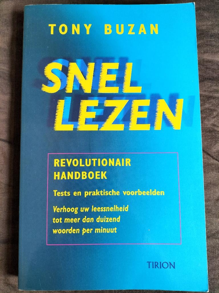 Tony Buzan - Snellezen, Ophalen of Verzenden, Zo goed als nieuw, Tony Buzan