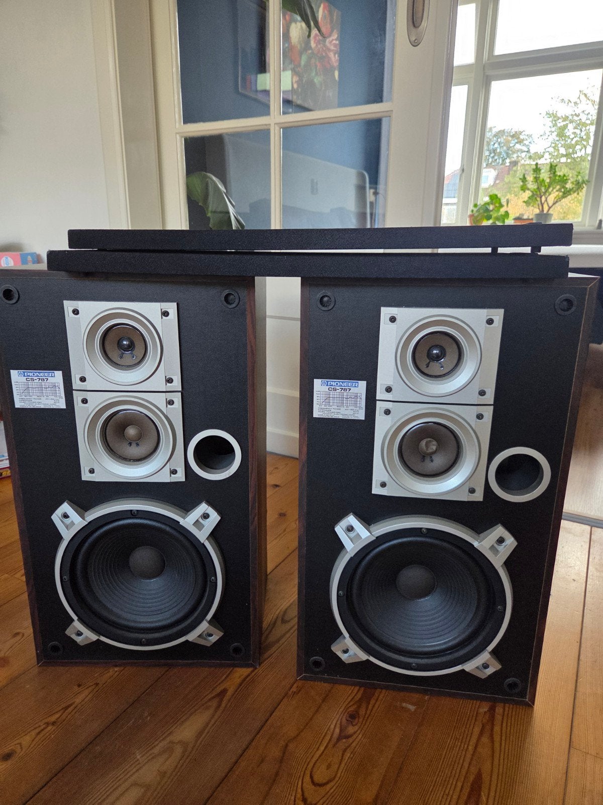 Vintage Pioneer CS-787 Speakers - Goed werkend, Auto diversen, Ophalen of Verzenden, Gebruikt