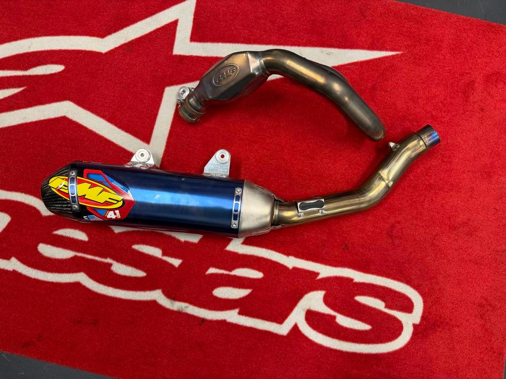 FMF Titanium Uitlaat Systeem Gasgas KTM Husqvarna 450cc, Motoren, Onderdelen | Overige, Gebruikt, Ophalen of Verzenden