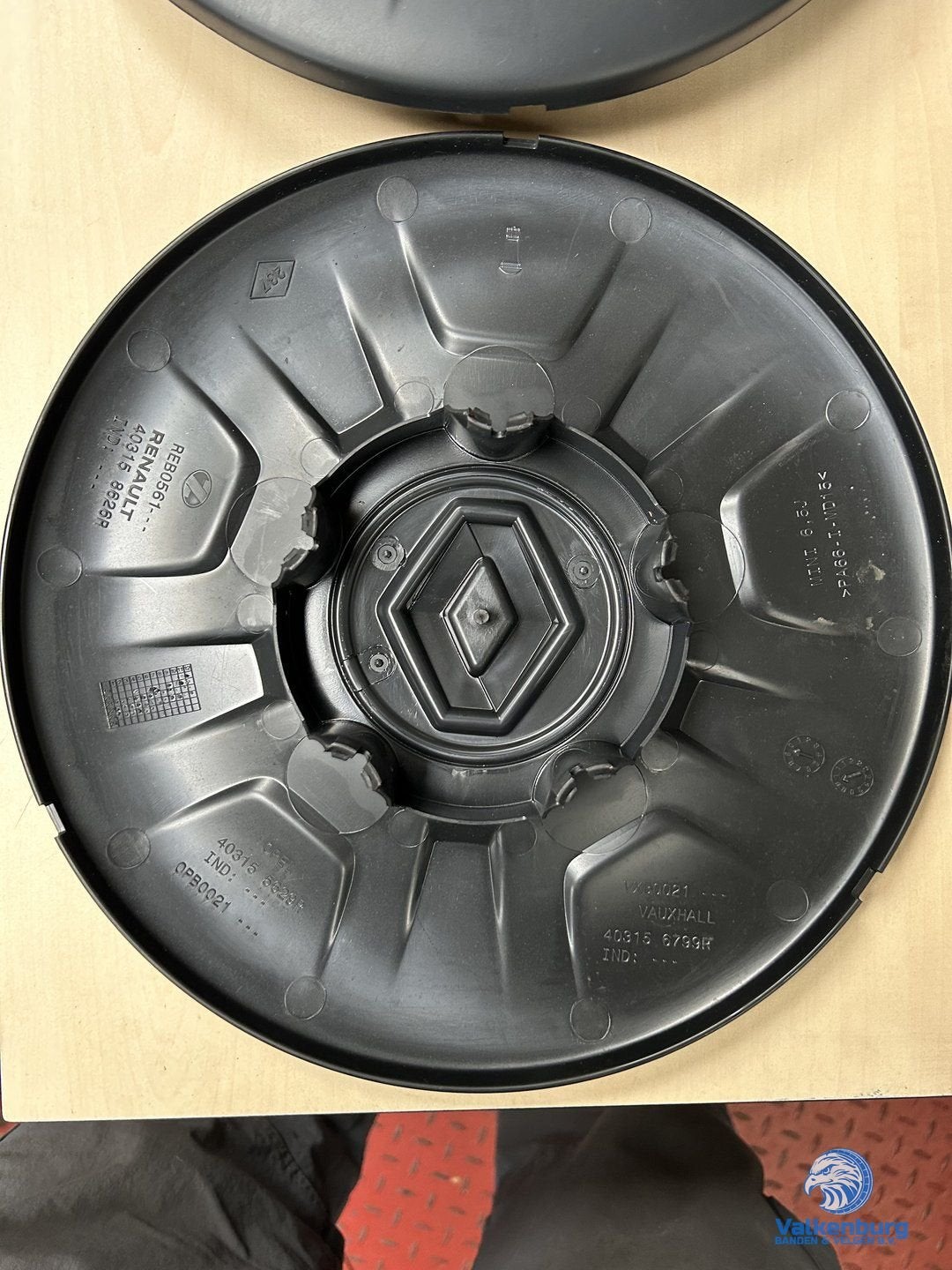 ORIGINELE Renault Master naafkap naafdop wieldop set zwart, Gebruikt, -, -, Ophalen of Verzenden