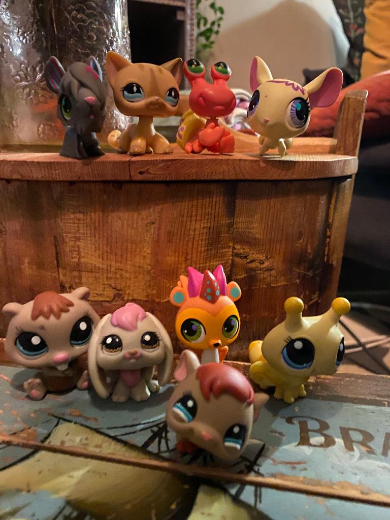 9 Littlest Petshop figuren, Ophalen of Verzenden, Zo goed als nieuw