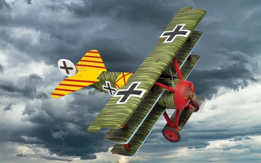 Fokker DR.1 Ltn. Steinhauser Luftstreitkräfte Corgi AA38311, Carmodel s.r.l. Viale Europa Unita snc info@modelcarswholesale.com
