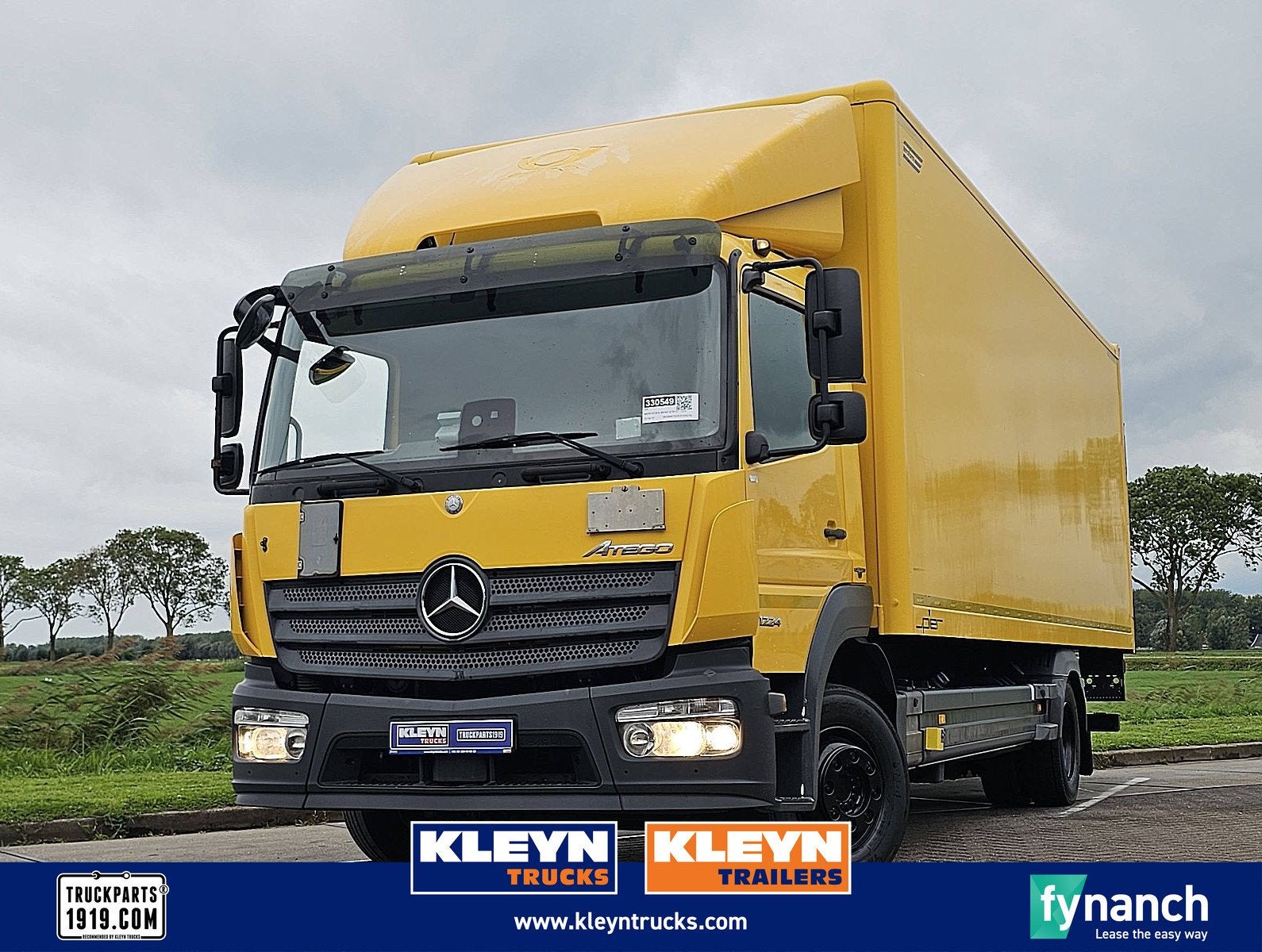 MERCEDES-BENZ ATEGO 1224 airco 6cyll laadklep, Auto's, Automaat, 238 pk, Euro 6, Bedrijf