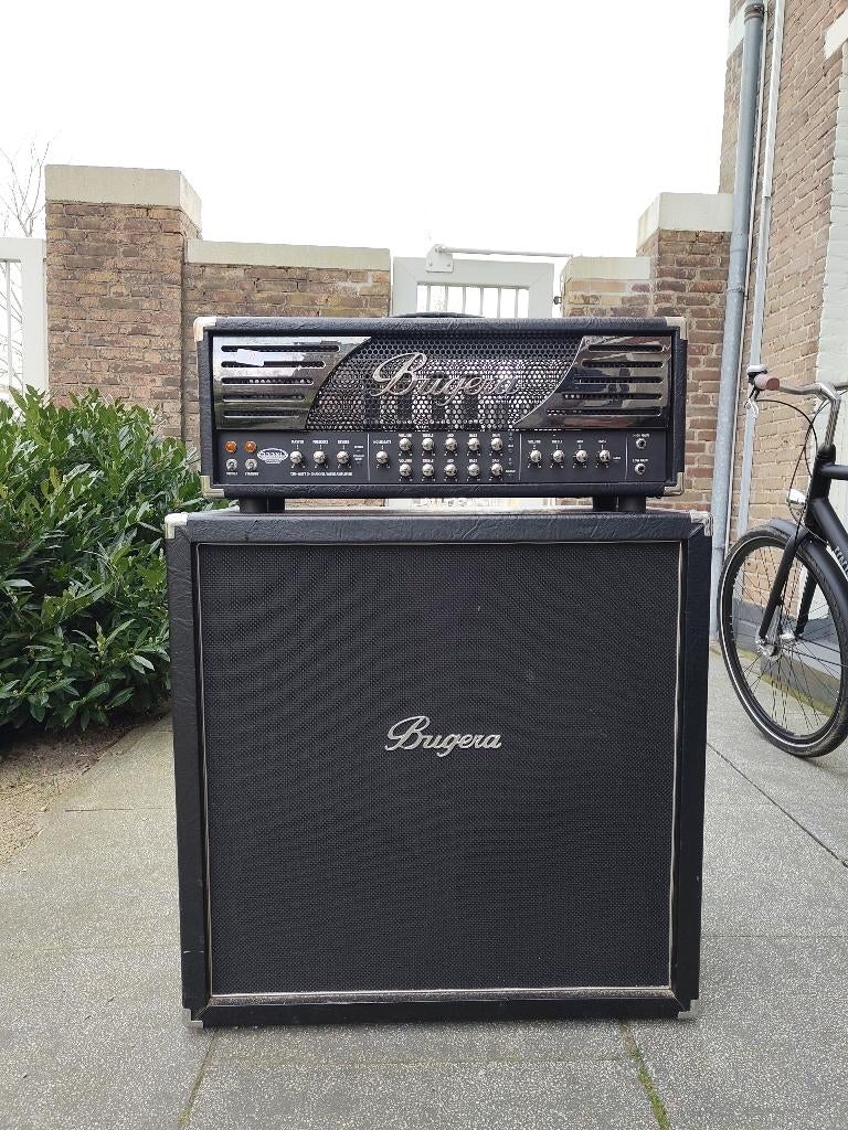 Bugera 333XL Infinium Head + Cabinet, Ophalen, Gebruikt, Gitaar, 100 watt of meer
