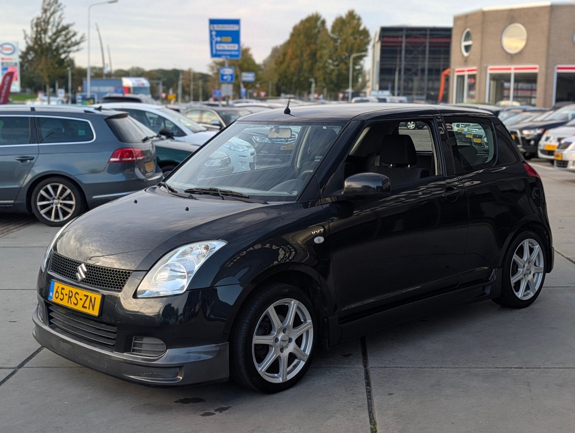 Suzuki Swift 1.5 GLS - Airco, Auto's, Voorwielaandrijving, Zwart, 400 kg, Bedrijf