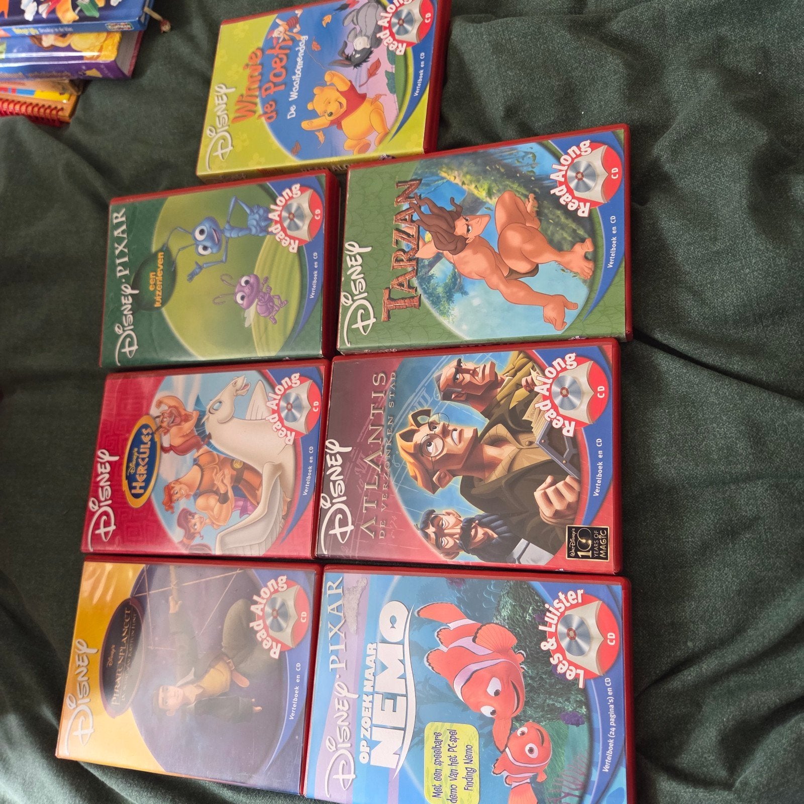 Disney Lees mee CD's met boekjes - Nette staat, Ophalen of Verzenden, Zo goed als nieuw, Verhaal of Sprookje, Inclusief boekje