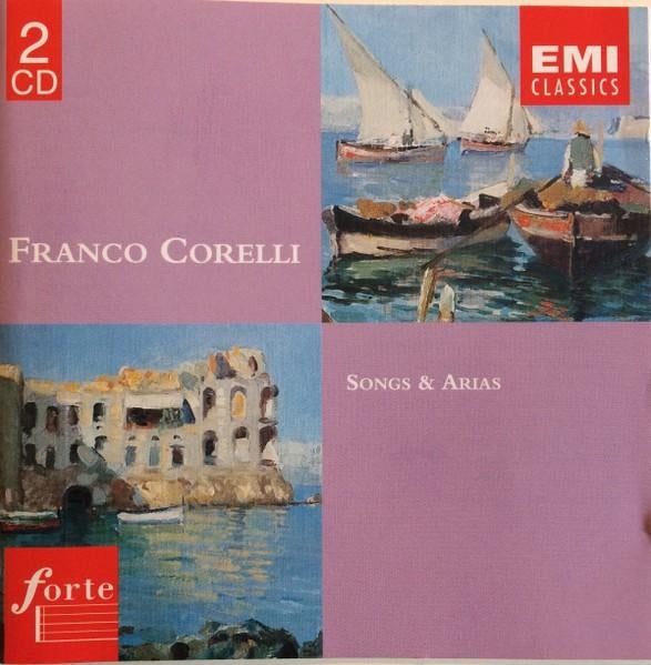 FRANCO CORELLI Songs & arias 2 - CD EMI, Gebruikt, Boxset, Ophalen of Verzenden, Romantiek