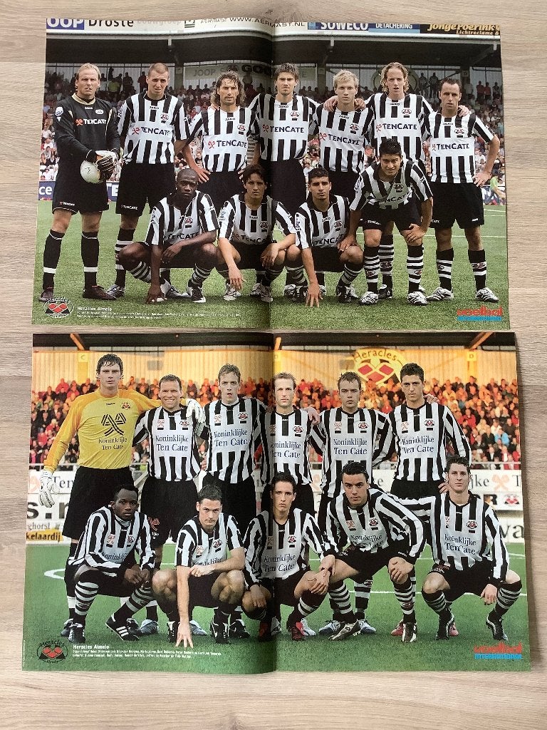 Posters Heracles Almelo Jaren 2000, Ophalen of Verzenden, Zo goed als nieuw, Overige binnenlandse clubs, Poster, Plaatje of Sticker